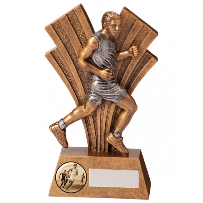XPLODE MALE RUNNING AWARD - 2 SIZES - 15CM & 18CM